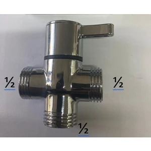 Banyo Robot Duş Seti Yönlendirici Musluk 1/2-1/2-1/2