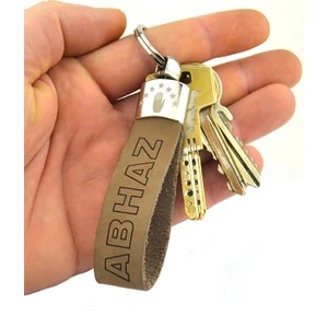 Anahtarlık Sepeti Abhaz Anahtarlık - Gerçek Deri