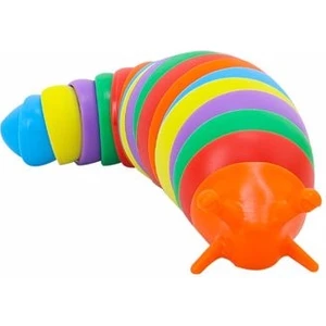 Dekompresyon Renkli Tırtıl Turuncu