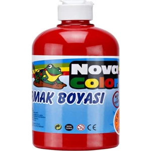 Nova Color Parmak Boyası 500 gr Kırmızı