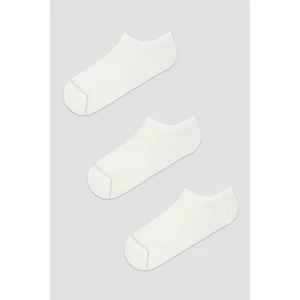 Basic Mesh 3lü Patik Çorap