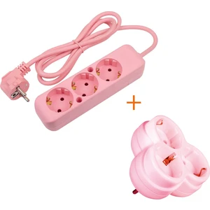 Flash Pembe 3lü 1,5 Metre + Golyat Hediyeli