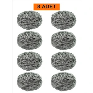 8 Adet Bulaşık Teli Ovma Teli