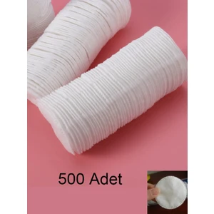 500 Adet Makyaj Temizleme Pamuğu Pedi Pamuk