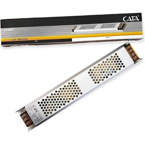 5 Adet 21 Ah Cata Şerit LED Trafosu Slim Kasa