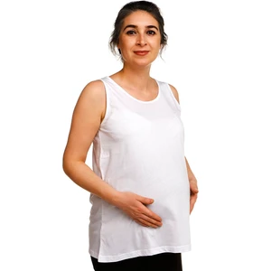 Baby Mom Kolsuz Rahat Kalıp Modal Pamuklu Hamile Tshirt
