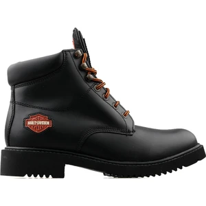Harley Davidson Mid Black Deri Erkek Bot