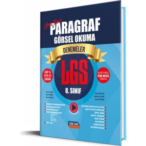 Yeni Tarz Yayınları 8. Sınıf LGS Paragraf Görsel Okuma Branş Deneme