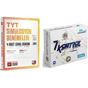 3D Yayınları Bilgi Sarmal TYT Kontrol 7 Li Deneme ve TYT 4 Lü Simülasyon Genel Deneme