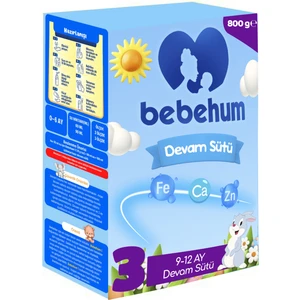 3 Devam Sütü 800 gr 9-12 Ay