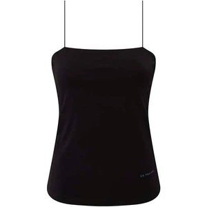 U.S. Polo Assn. 66276 Kadın Siyah İp Askılı Atlet