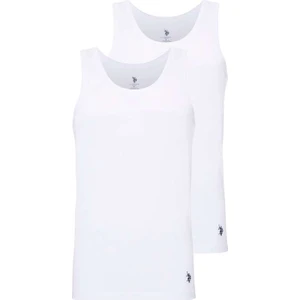 U.S. Polo Assn. 80188 Erkek Beyaz 2'li Atlet