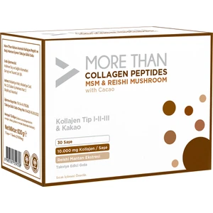 More Than Collegen Peptides Msm & Reishi Mushroom 30 Saşe