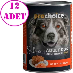 Pro Choice Somonlu Pate Köpek Konservesi 400 Gr 12 AD