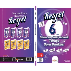 Günay Yayınları 6. Sınıf Keşfet Serisi Görsel ve Sözel Yetenek Soru Bankası