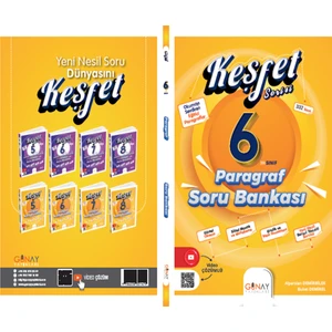 Günay Yayınları 6. Sınıf Keşfet Serisi Paragraf Soru Bankası