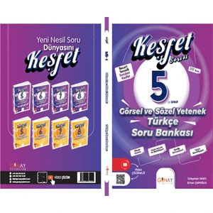 Günay Yayınları 5. Sınıf Keşfet Serisi Görsel ve Sözel Yetenek Soru Bankası
