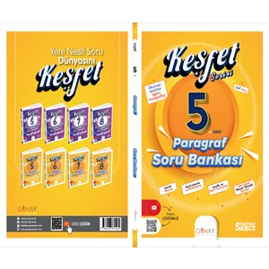 Günay Yayınları 5. Sınıf Keşfet Serisi Paragraf Soru Bankası