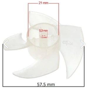 Raks Premier Cvs 4 Kanatlı Saç Kurutma Makinesi Pervanesi - 1 Adet