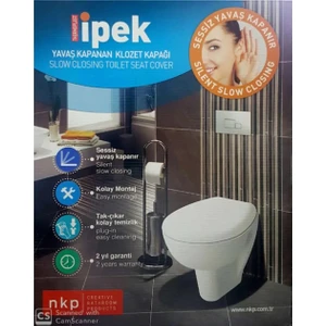 Ipek Yavaş Kapanan Klozet Kapağı