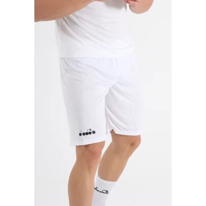 Düz  Beyaz Antrenman - Spor Şort - Ddant-Sort