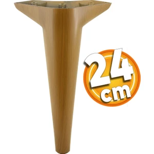 Aspen Lüks Mobilya Kanepe Koltuk Tv Ünitesi Konsol Yükseltici Ayağı Ayakları 24 Cm Ahşap Desenli