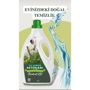 Sıvı Çamaşır Deterjanı Bentonit Kili 4 Litre