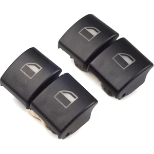 Bross Otomotiv BDP59-2 Bmw 3 Serisi E46 X5 X3 Için 4 Adet Cam Açma Düğme Kapağı 61316902175