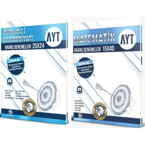 Bilgi Sarmal Yayınları AYT Matematik ve Türk Dili Edebiyatı Deneme Seti 2 Kitap