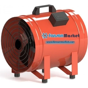 Fansan Fan Market Aksiyel Mobil Fan Duman Tahliye Fanı 35 Çap 3.500M3/H