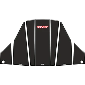 Honda Dio 110 Tank Pad 7 Parça Siyah-Kırmızı