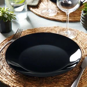 Luminarc Arcopal 6' Lı Zelıe 26 Cm Servis Tabak Siyah