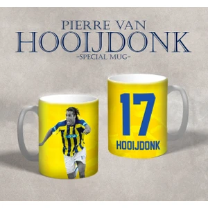 Pierre Van Hooijdonk - Futbol Özel Tasarım Kupa Bardak