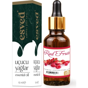 Kırmızı Meyveler Kokusu Saf Esansiyel Uçucu Yağ Buhurdanlık Yağı Difüzör Esansı Aromaterapi Ortam Koku 10ML