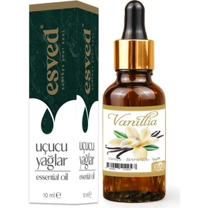 Vanilya Kokusu Saf Esansiyel Uçucu Yağ Buhurdanlık Yağı Difüzör Esansı Aromaterapi Ortam Koku 10ML