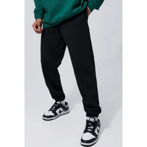 Bol Oversize Şardonlu Eşofman Altı