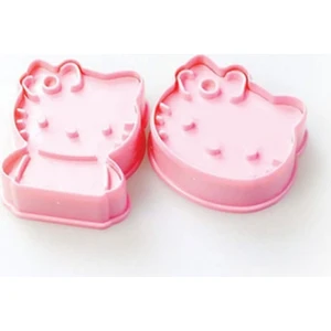 Hello Kitty 2'li Kurabiye ve Şeker Hamuru Kalıbı