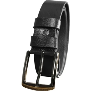 4 CM LÜKS HAKİKİ DERİ A+ KALİTELİ SİYAH PANTOLON KEMERİ