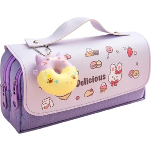 Lucky Power 3D Kawaii Kalem Kutusu Su Geçirmez Kırtasiye Çantası (Yurt Dışından)