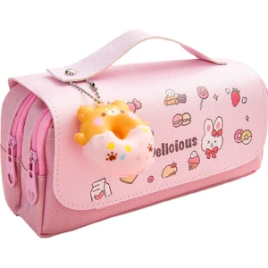 Lucky Power 3D Kawaii Kalem Kutusu Su Geçirmez Kırtasiye Çantası (Yurt Dışından)