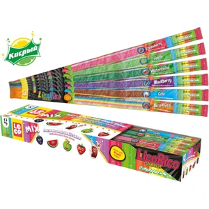Lico Rico Karışık Meyve Aromalı Ekşili Uzun Şerit Metre Şeker 72 Li Paket