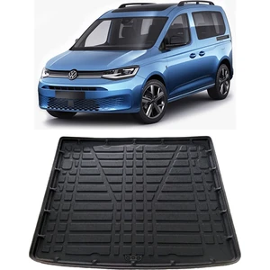 Sare Tuning Vw Caddy 2021 Sonrası 3D Lüx Bagaj Havuzu