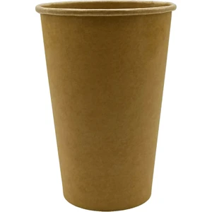 Afra Tedarik 16 Oz Karton Bardak Latte Bardak 480 ml 50'li