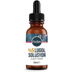 Yüzde 5 Lugol Solüsyonu 20 Ml