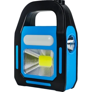 HB-9707A-2 3 Kademeli USB Çıkışlı Şarjlı Solar Lamba