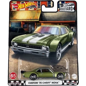 Hot Wheels Boulevard Premium Arabalar Custom 70 Chevy Nova GJT68-HCR22
