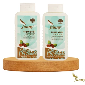 Saç Dökülmesine   - Kepek  Argan Yağlı Şampuan 800 ml 2'li