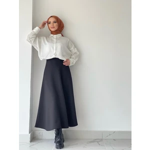 Cng Moda Tesettür Scuba Kloş Etek