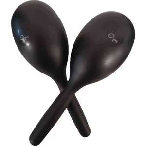 Opus PM-3BK Plastik Saplı Marakas - Büyük Boy Siyah