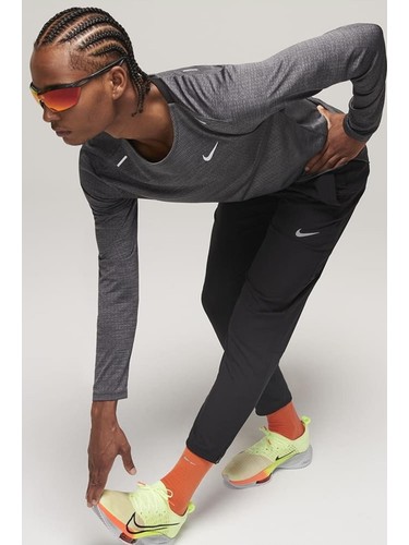 Nike Dri-Fit Challenger Erkek Gri Koşu Eşofman Altı Eşofman Altı
